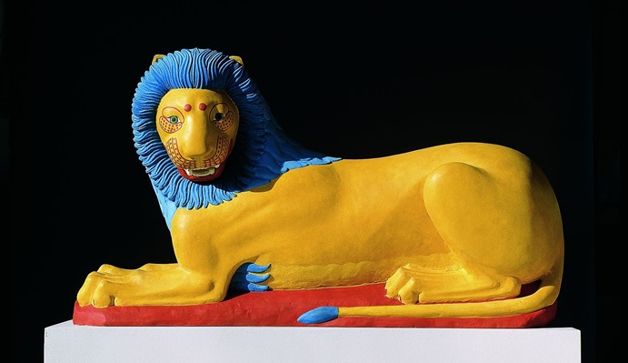 Loutraki-lion reconstruction