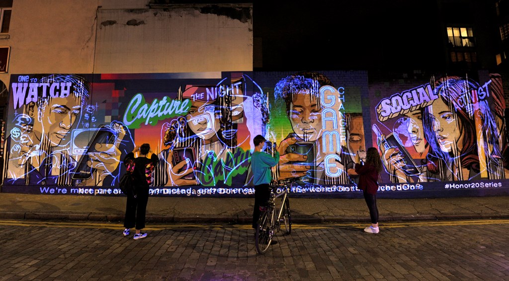 The Dark Mural Unveiled In Shoreditch 