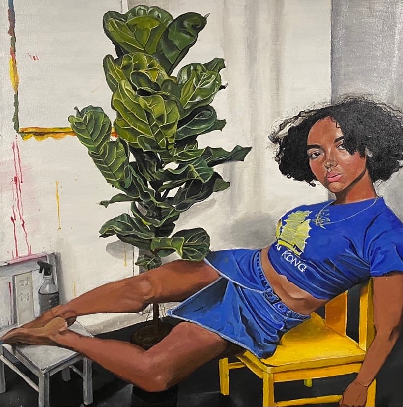 The best of London's young artists to feature in new TV show 6 NBT Wesley George woman