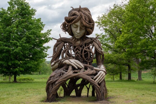 'UMI' created by Daniel Popper. Photo from The Morton Arboretum.