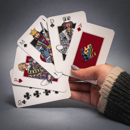 A hand of Queeng cards. Photo from Queeng Facebook.