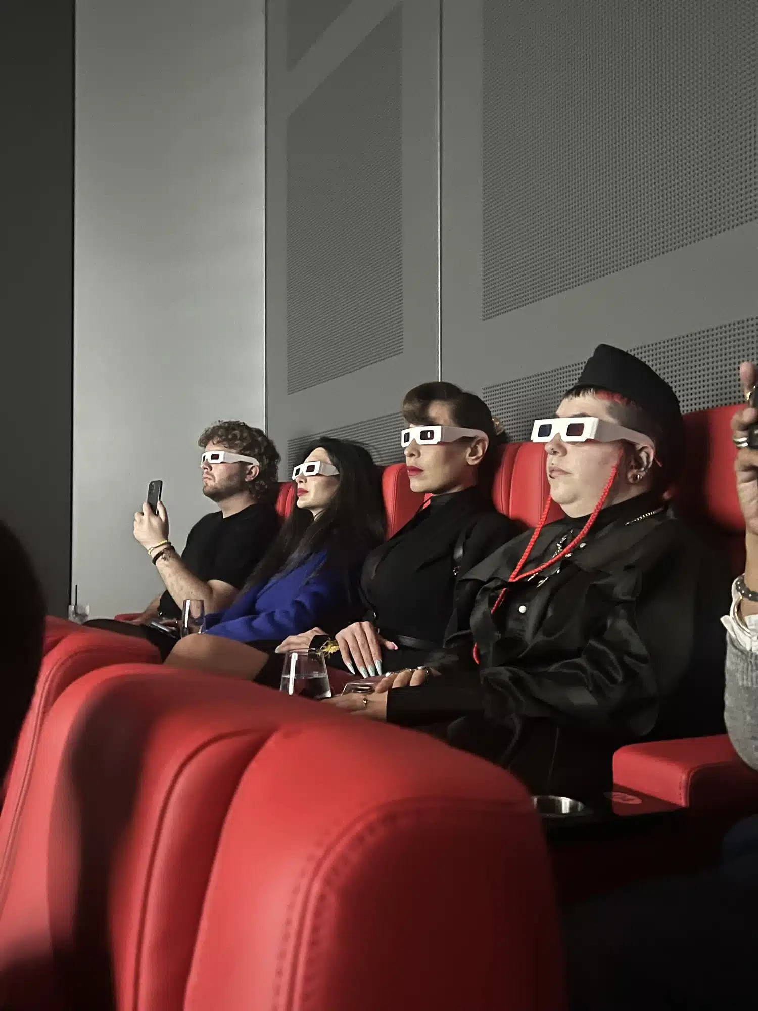 Miki Maharishi: How ArtSect DAO Is Reimagining Art World from Shoreditch to China 8 People watching movie at ArtSect DAO event