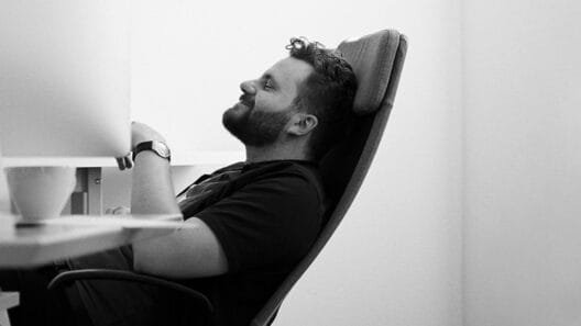 Boris Seewald directing animation scenes for Klanglicht project