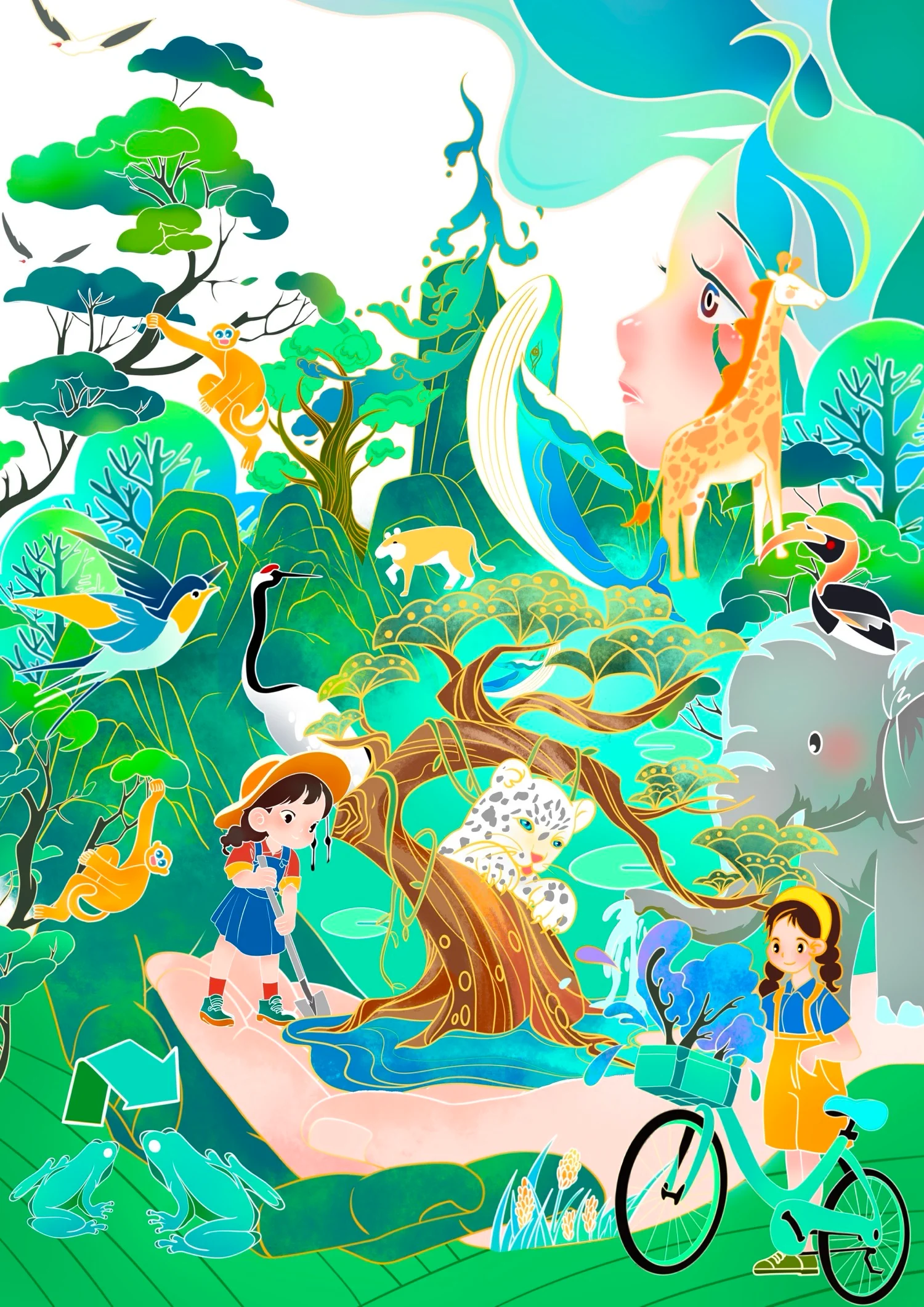 Exploring Dunhuang Traditions and Therapeutic Art with Dongling Huang 10 Painting by Dongling Huang