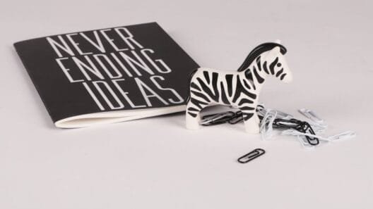 High-quality booklet printing for business marketing displayed on a desk