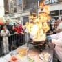 Crowds enjoying food show at Brick Lane Curry Festival 2025