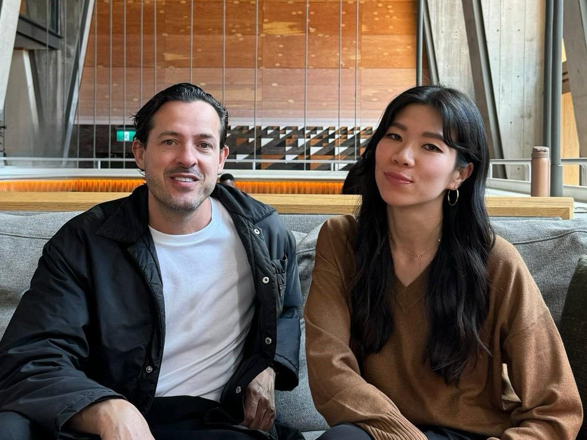 20 Years of ESHK Hair: How Fernando Lopez and Meg Liu Built a Global Salon Brand 6 Fernando Lopez and Meg Liu at ESHK Hair Shoreditch salon during anniversary