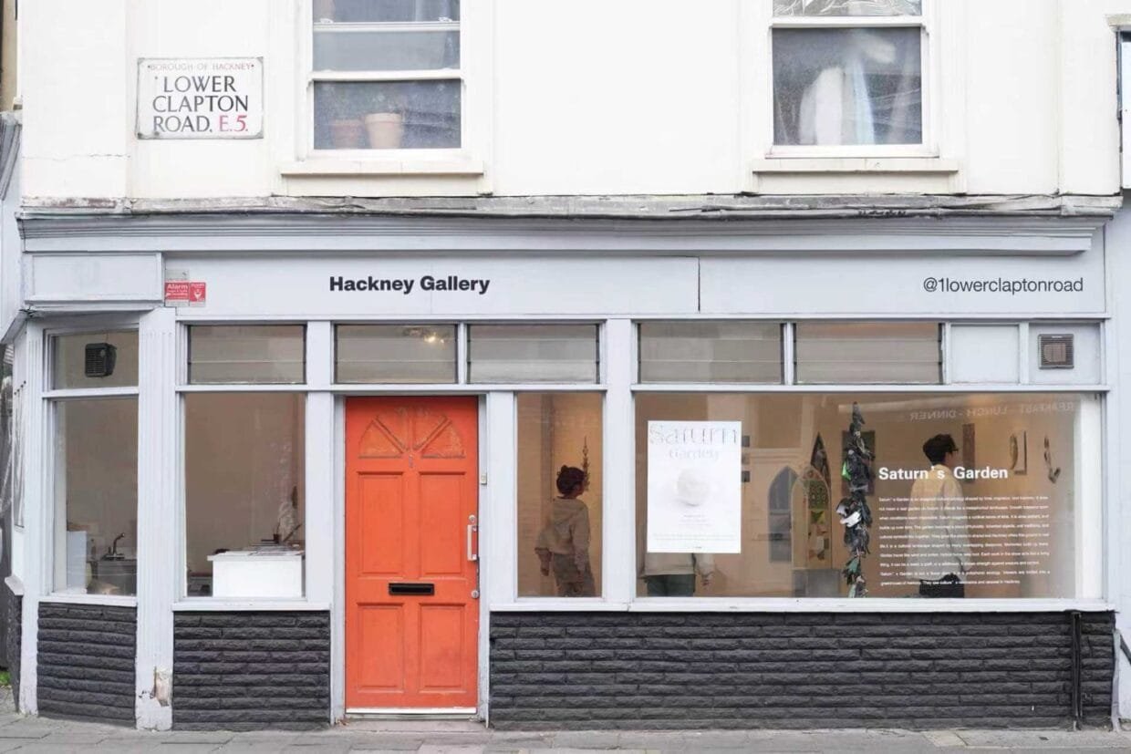 Saturn’s Garden at Hackney Gallery: Memory, Migration, and the Ecology of Belonging 6 Exterior of Hackney Gallery