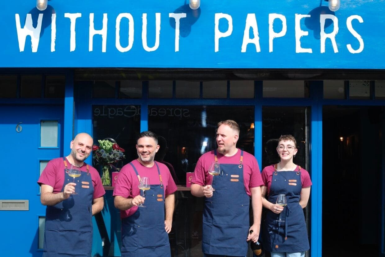 Marco Piroli Brings Italian Warmth to Shoreditch with Without Papers 6 Marco Piroli and the team at Without Papers bar in Shoreditch