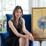 Shirley Yang Crutchfield's Journey from Tech Founder to Painter 1 Shirley Yang sitting in her studio