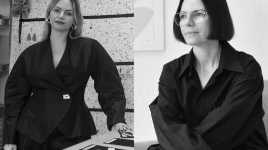 Kate Grainger & Penelope Tucker at The Conscious Edit pop-up in London