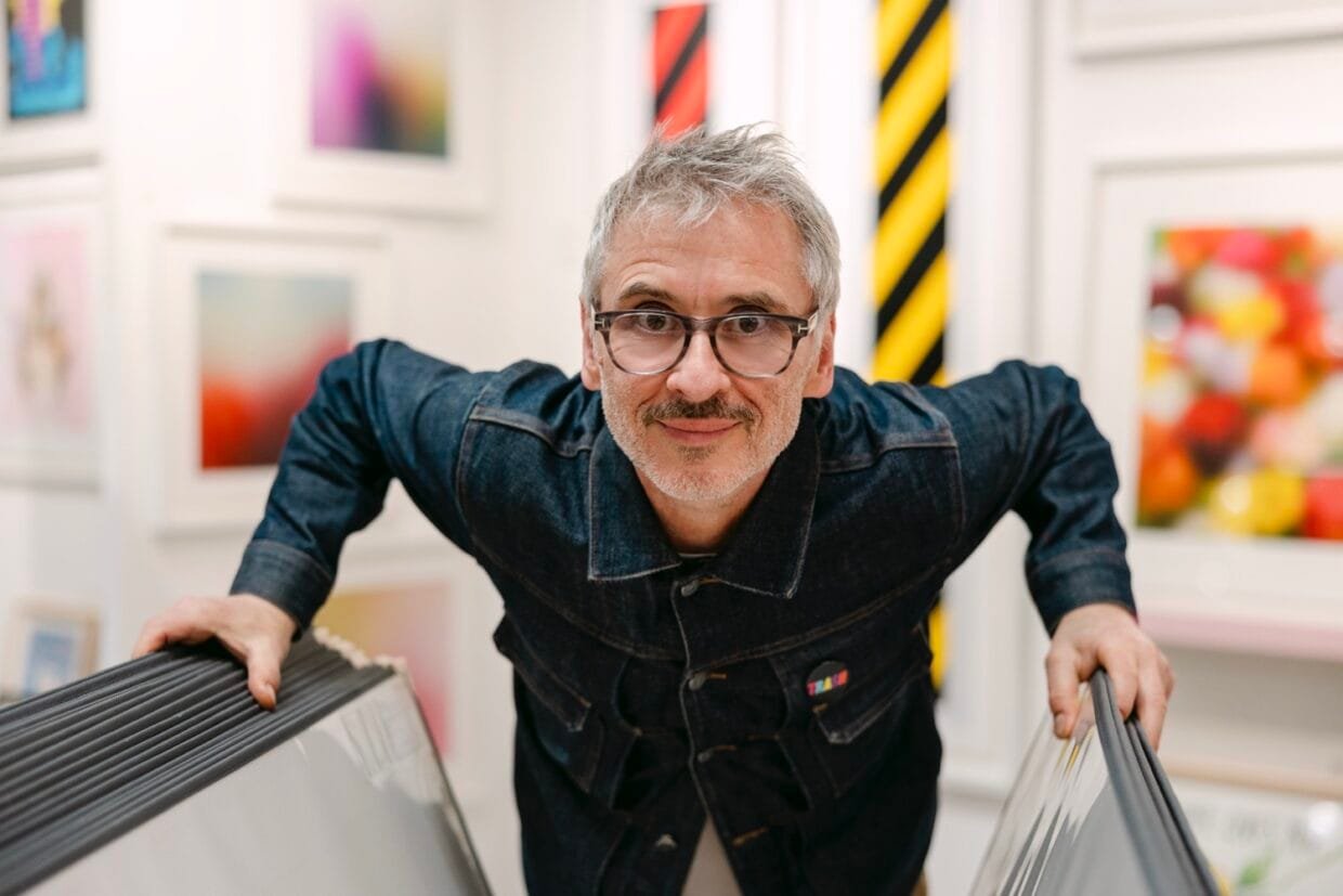 Portrait of Dario Illari inside Jealous Gallery Shoreditch