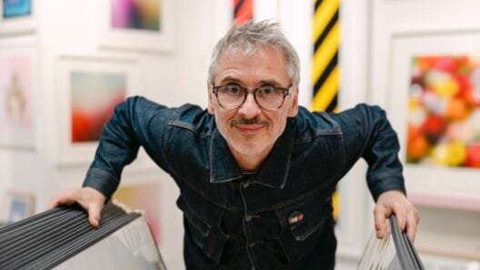 Portrait of Dario Illari inside Jealous Gallery Shoreditch