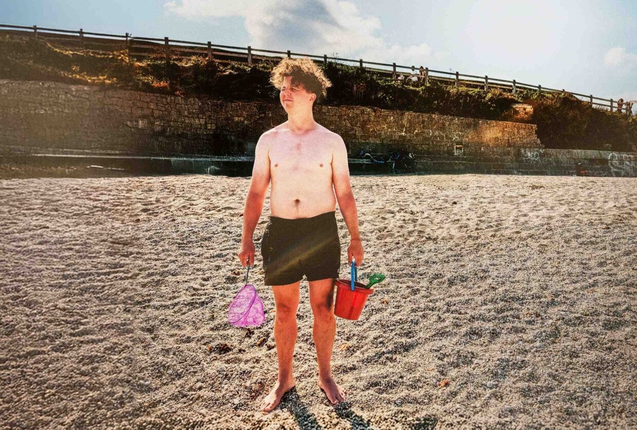 Olly Hawes performing Old Fat F**k Up at Riverside Studios