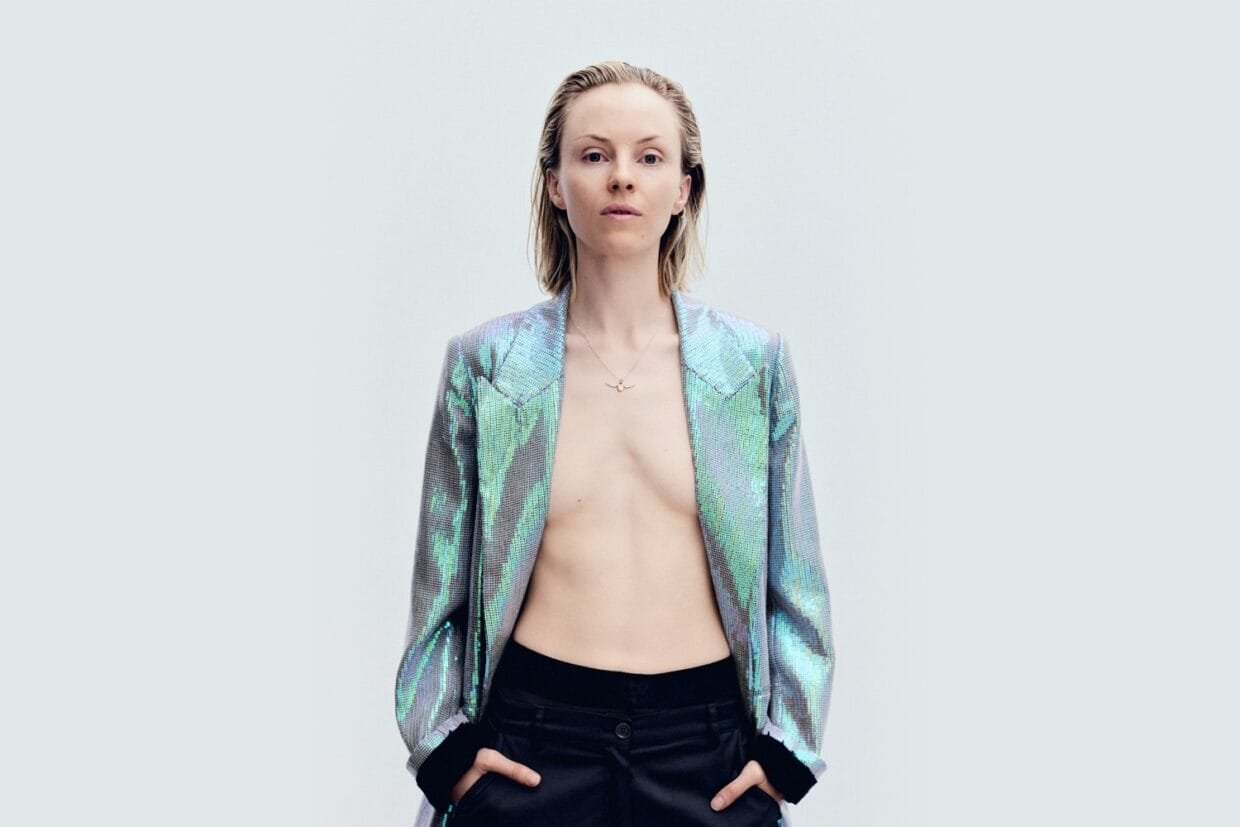 Portrait of Øyunn during the release of her single Hope That You’ll Sing Again