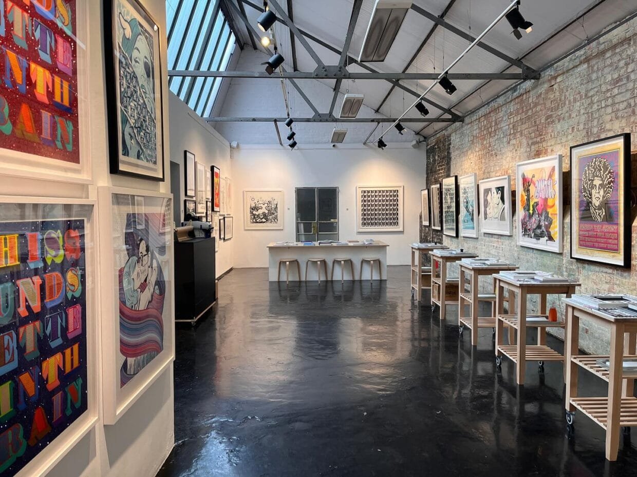 Inside StolenSpace Gallery with Eve Hennings: How the Shoreditch Gallery Shaped Urban Art 6 StolenSpace Gallery exhibition installation featuring urban art