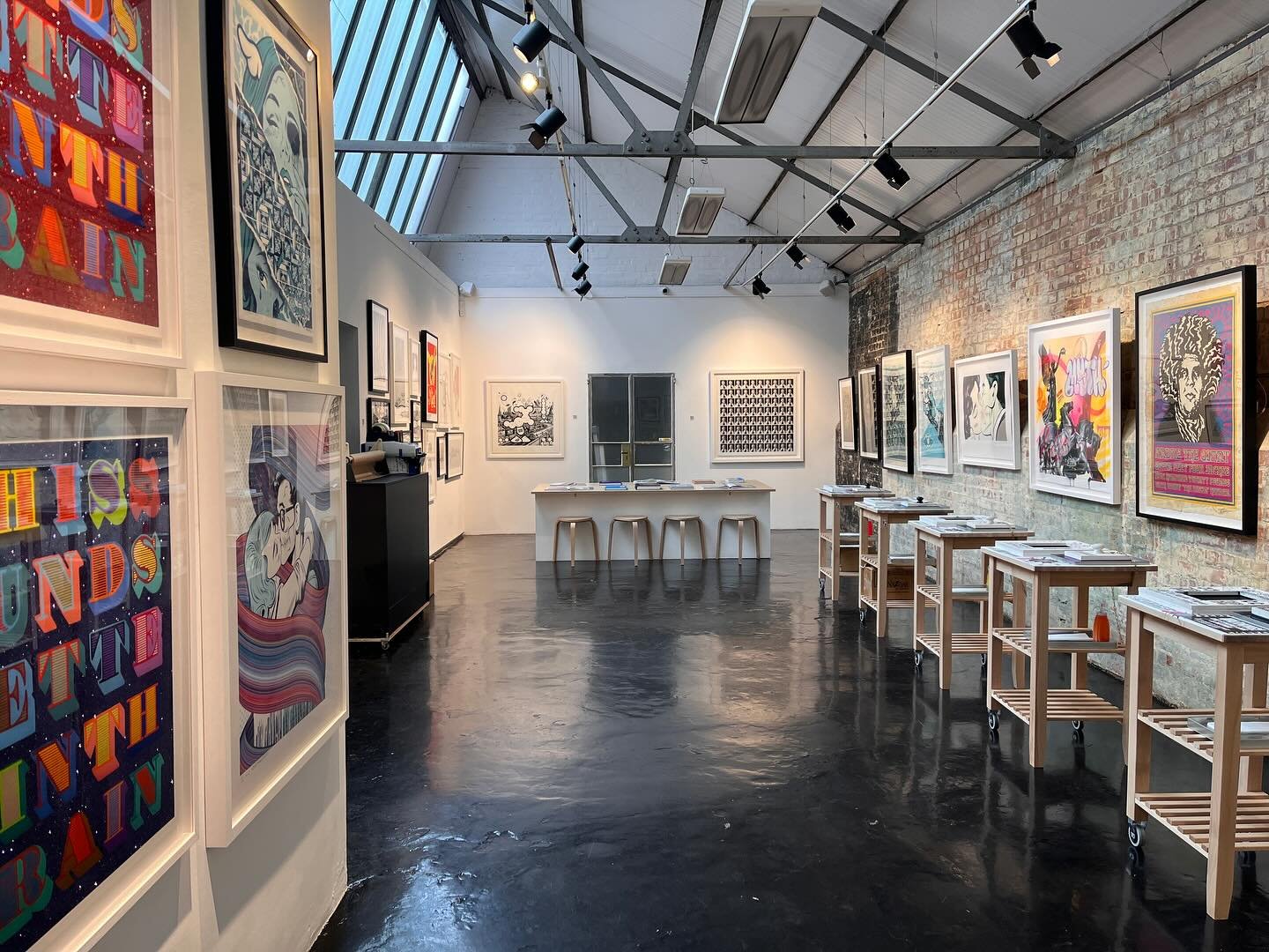 The Best Art Galleries in Shoreditch 8 StolenSpace Gallery exhibition installation featuring urban art