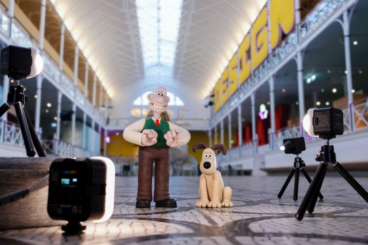 Inside the Wallace & Gromit Exhibition: How Aardman’s Craft Comes Alive for a New Generation 6 Display of Aardman clay models from the Wallace & Gromit exhibition showing character sketches and handcrafted puppets.
