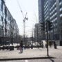Dalston Square and its towers in Dalston, east London