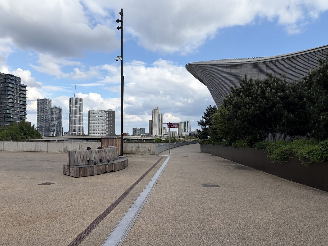 Tower blocks on the Stratford skyline in east London