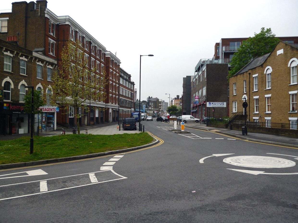 Shacklewell Lane in Dalston, Hackney