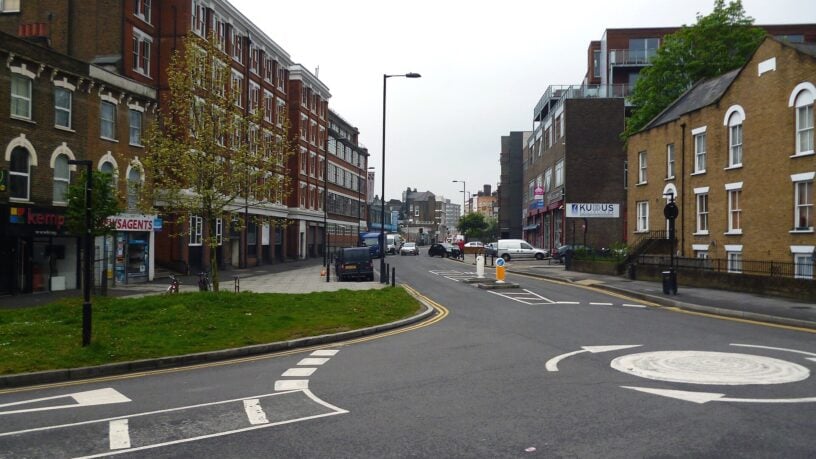 Shacklewell Lane in Dalston, Hackney