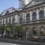 The front of Shoreditch Town Hall on Old Street
