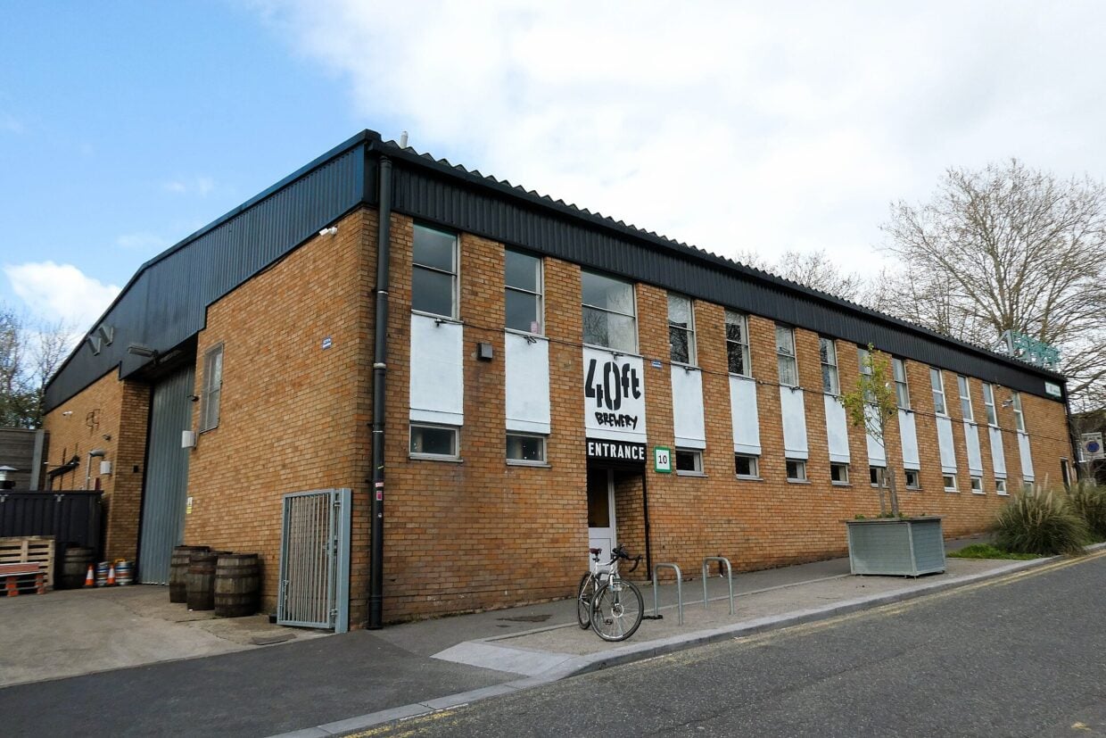 40ft Brewery taproom on Blackhorse Road, Walthamstow