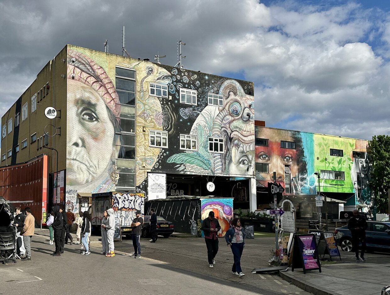 Warehouses on Wallis Road in Hackney Wick