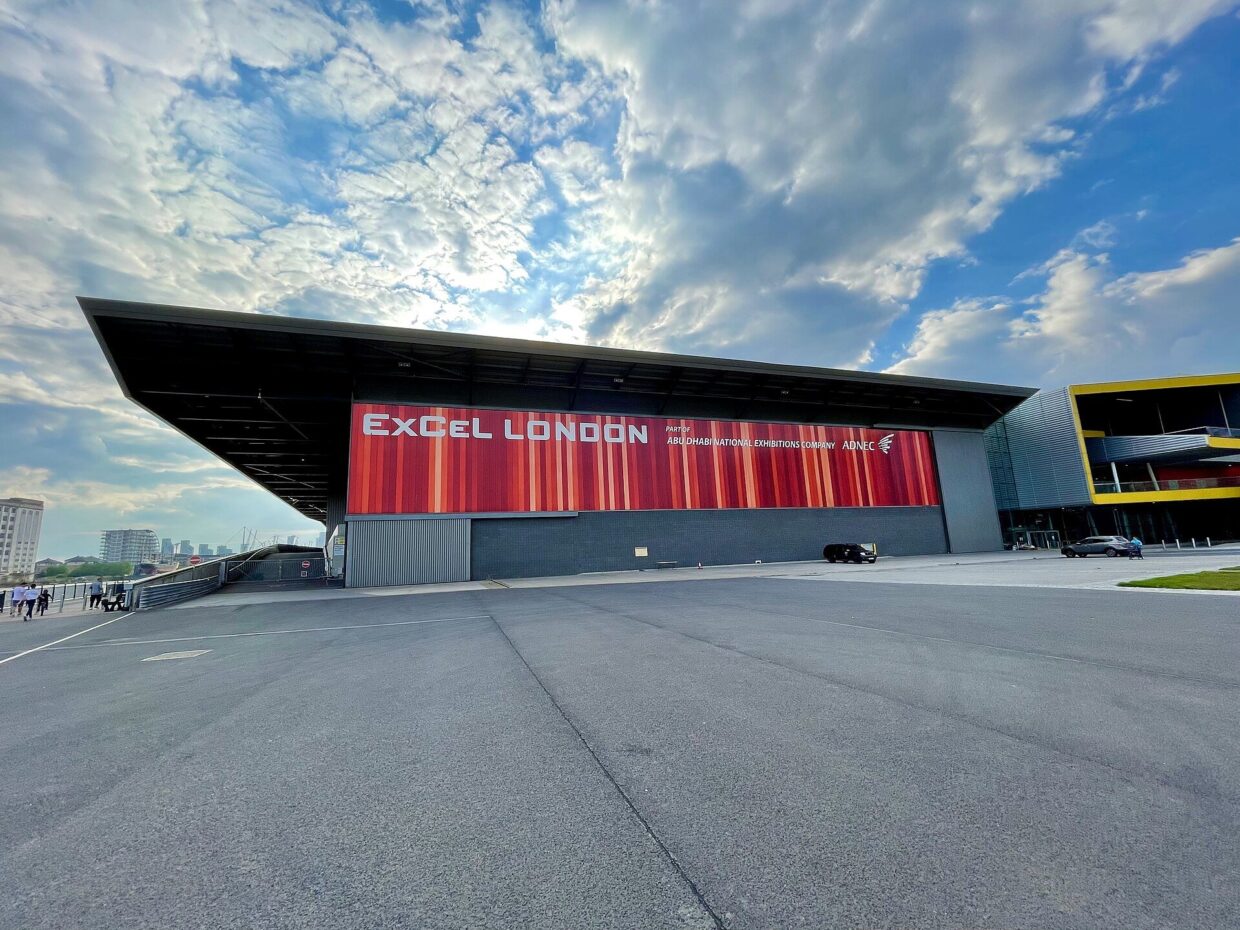 ExCeL London and the ExCeL Waterfront in east London