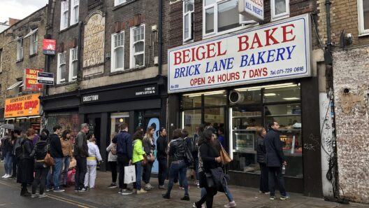 Beigel Bake shopfront on Brick Lane