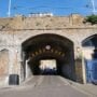 A railway archway near London Fields station in Hackney