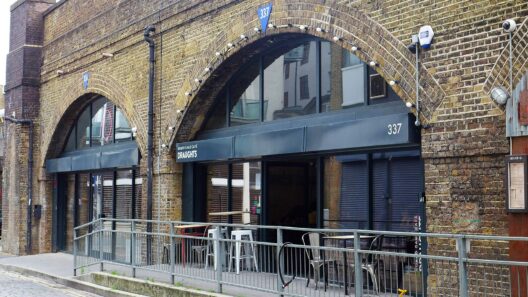 Draughts board game cafe in Haggerston