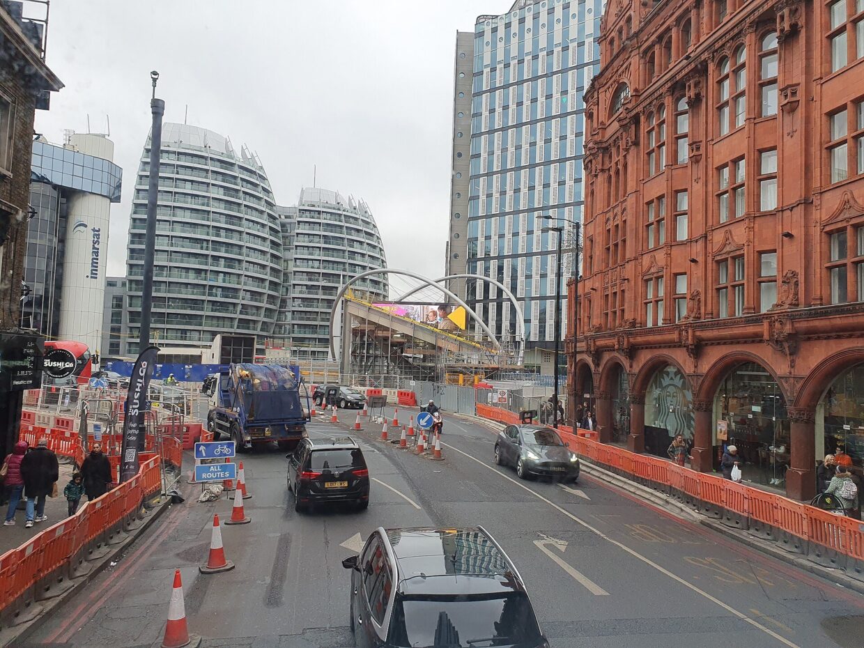 City Road near the Old Street junction