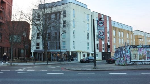 Shops along Kingsland Road in Dalston, east London